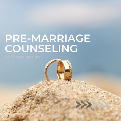 📢 Here are some of the benefits of pre-marriage counseling: 1️⃣ Improve communication skills 2️⃣ Identify and address potential issues 3️⃣ Build a stronger relationship. 4️⃣ Establish shared values and goals At Bridge Counseling, we offer pre-marriage counseling services to help couples build a strong foundation for a healthy and happy marriage. Contact us today to learn more about our pre-marriage counseling services. https://www.bridgecounseling.net/links Pre Marriage Counseling, Stronger Relationship, Improve Communication Skills, Healthy And Happy, Improve Communication, Marriage Counseling, Strong Relationship, Happy Marriage, Communication Skills