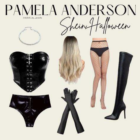 Pamela Anderson Halloween Costume Inspo styled outfit ideas Pamela Anderson Halloween Costume, Pam Anderson Costume, Pamela Anderson Costume, Pamela Anderson Halloween, Halloween Diy Outfit, Shein Items, Knee High Boots Outfit, Pam Anderson, Outfit Shein