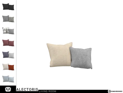 The Sims Resource - Alectoris Cushions I Sims 4 Cc Cushions, Wondymoon Sims 4 Cc, Poolside Lounge, Living Room Cushions, Silver Rug, Sims 4 Cc, The Sims Resource, Sims Resource, Towel Holder