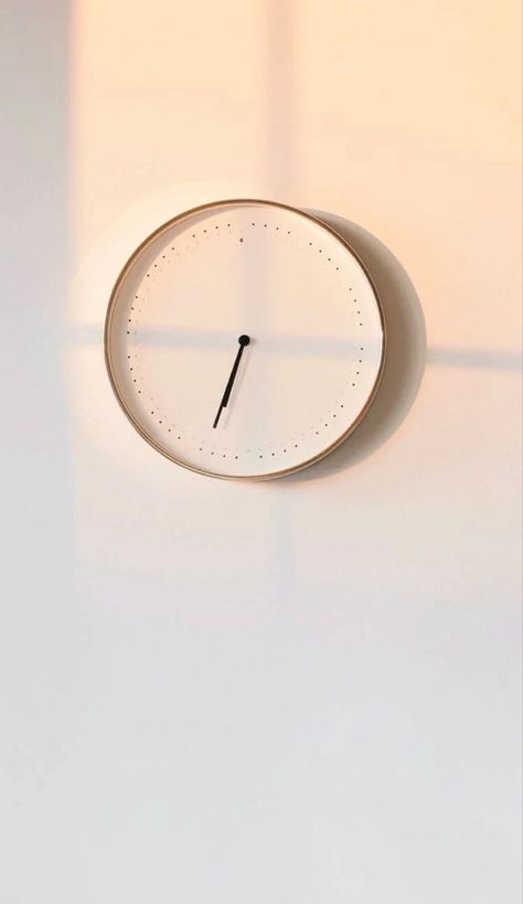 White Clock, Minimalist Wall Clocks, White Wall, Wall Clock, Clock, Wall, White, Home Decor, Home Décor