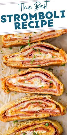 Stromboli Using Pillsbury Pizza Dough, Cresent Roll Stromboli Recipe, Hawaiian Stromboli Recipe, Rolled Pizza Dough Recipes, Cinnamon Stromboli Pizza Inn, Pie Crust Stromboli, Stuffed Pizza Dough Recipes, Puff Pastry Stromboli Recipe, Quick And Easy Stromboli