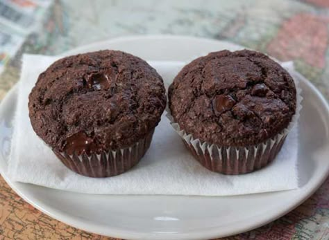 Here’s another bran muffin which despite being chocolaty and rich tasting, is lower in fat than the previous bran muffin. This time, fiber comes from Fiber One cereal (or All Bran).The original Chocolate Fiber Muffin recipe is on the Fiber One web site, but I made a few changes and typed up my version below. This...Read More » Fiber Muffins, Fiber Muffin, Bran Muffin, Chocolate Muffin, Bran Cereal, Fiber One, Bran Muffins, Muffin Recipe, Chocolate Muffins