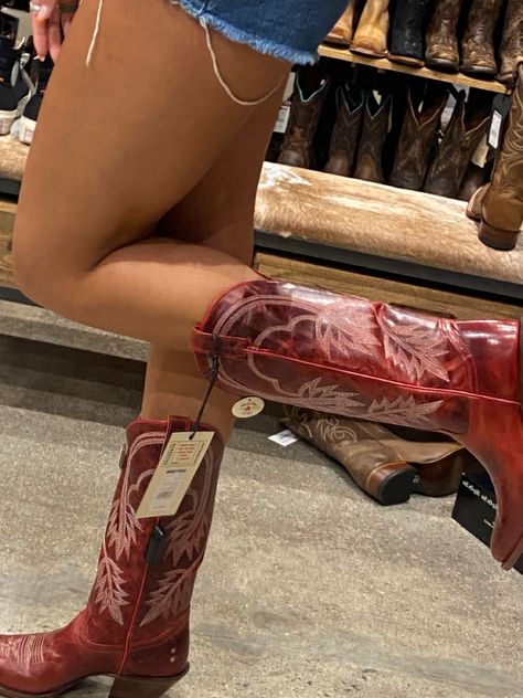 Cherry Cowboy Boots, Cool Cowgirl Boots, Cowboy Boot Collection, Cherry Red Cowboy Boots, Red And White Cowboy Boots, Real Cowboy Boots, Maroon Cowgirl Boots, Maroon Cowboy Boots, Burgundy Cowboy Boots