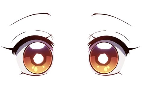 Anime Eyes Kawaii, Anmie Eyes, Kny Eyes Ideas, Demon Slayer Eyes Base, Kny Eyes Base, Chibi Eyes Reference, Anime Eyes Design, Demon Slayer Oc Eyes, Yandere Eyes