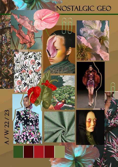 Fashion Design Portfolio Mood Boards, Trend Boards Fashion, Fashion Mood Board 2023, Fashion Design Concept Ideas, Concept Board Fashion Inspiration, Fashion Cover Page Ideas, Fashion Photography Mood Board, Ideas For Mood Board, Fashion Styling Portfolio Mood Boards