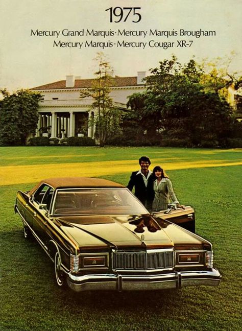 Cars Advertising, Limousine Car, Mercury Marquis, Mercury Grand Marquis, Mercury Cars, Best Muscle Cars, Grand Marquis, Mercury Cougar, Old Classic Cars