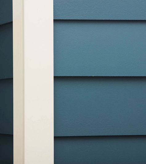 Blue House Siding With White Trim - Tons of Pictures & Ideas! | Allura USA Blue House Black Door White Trim, Houses With Blue Siding, Blue Exterior House Colors White Trim, White House Blue Trim, Blue House With Shutters, Blue Houses With White Trim, Blue House Exterior White Trim, Navy Vinyl Siding House, Blue Siding House White Trim