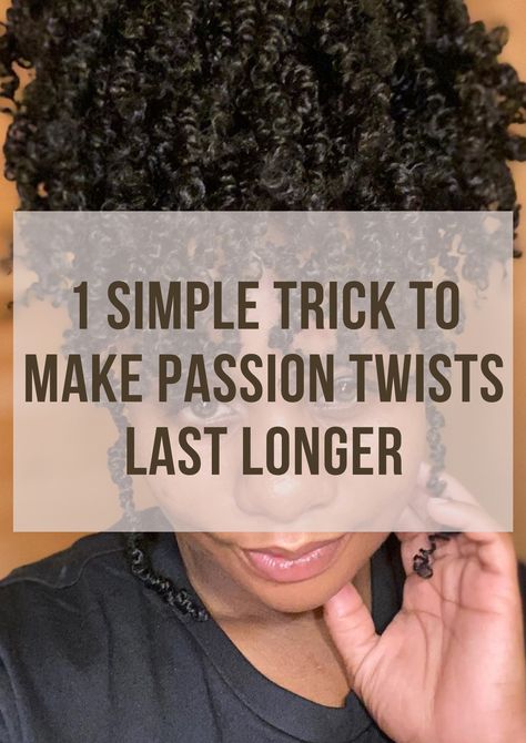 Prelooped Crochet Passion Twists, How To Style Passion Twist Braids Long, How To Crochet Passion Twists, Big Passion Twists Hairstyle, Crochet Passion Twists Hairstyle Long, How To Style Passion Twist, Individual Passion Twist, Long Lasting Protective Hairstyles, Black Hair Twist Styles