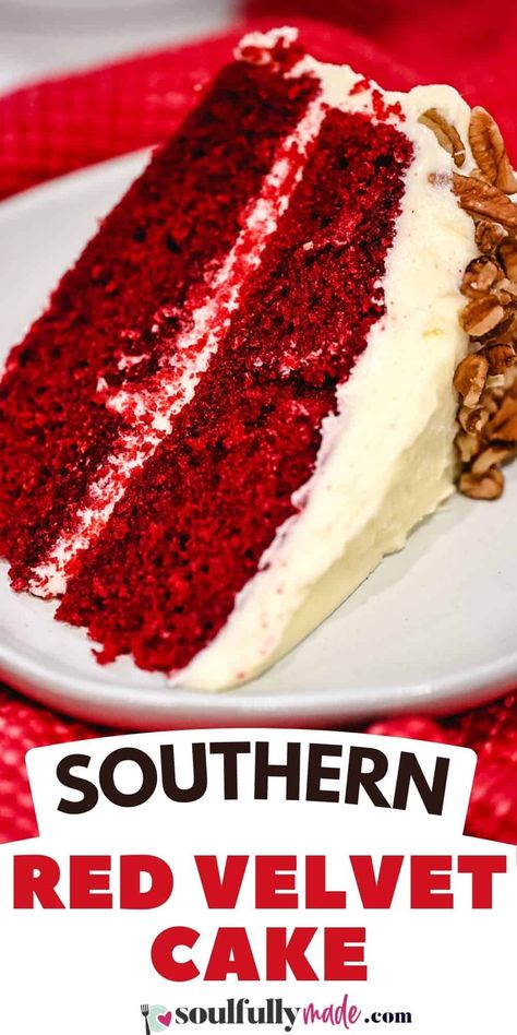 Fillings For Red Velvet Cake, Chocolate Chip Red Velvet Cake, Pioneer Woman Red Velvet Cake, Southern Red Velvet Cake From Scratch, Southern Living Red Velvet Cake Recipe, Red Velvet Cake With Pecans, Red Velvet Cake Video, Southern Red Velvet Cake Recipe, Red Velvet Roll Cake