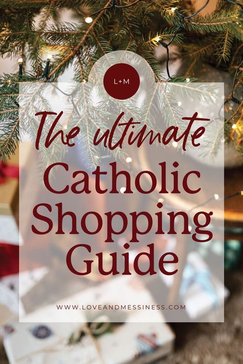 Support Catholic businesses by shopping small this year! I have compiled a list of tried and true Catholic businesses that you can shop this holiday season! #shopsmall #shopcatholic #smalloverprime Advent Catholic, Catholic Christmas Gifts, Catholic Holidays, Catholic Christmas, Be Intentional, Advent Season, Catholic Books, Christmas Guide, Catholic Gifts