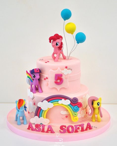 Fluttershy Birthday Cake, Cake Models Birthday, Birthday Cake For Toddler Girl, Birthday Cake Pony, My Little Pony Birthday Party Cake, Pony Cake Ideas, Toddler Girl Birthday Cake, Pony Cake Birthday, My Little Pony Cake Ideas