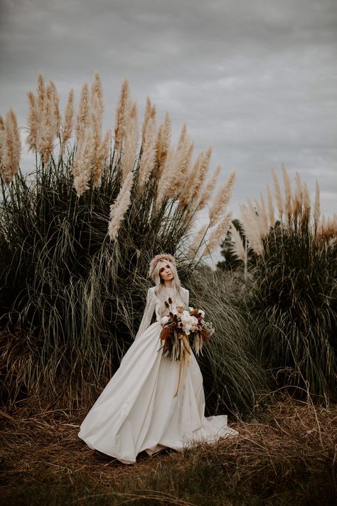 Grass Photoshoot, Small Private Wedding, Anemone Wedding, Pampas Grass, Wedding Florist, Wedding Trends, On Your Wedding Day, Future Wedding, Perth