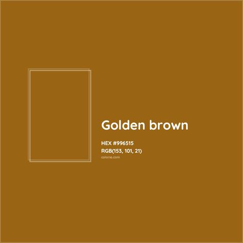 HEX #996515 Golden brown Color - Color Code Golden Brown Color, Analogous Color Scheme, Rgb Color Codes, True Autumn, Rgb Color Wheel, Monochromatic Color Palette, Opposite Colors, Favorite Paint Colors, Brown Color Palette