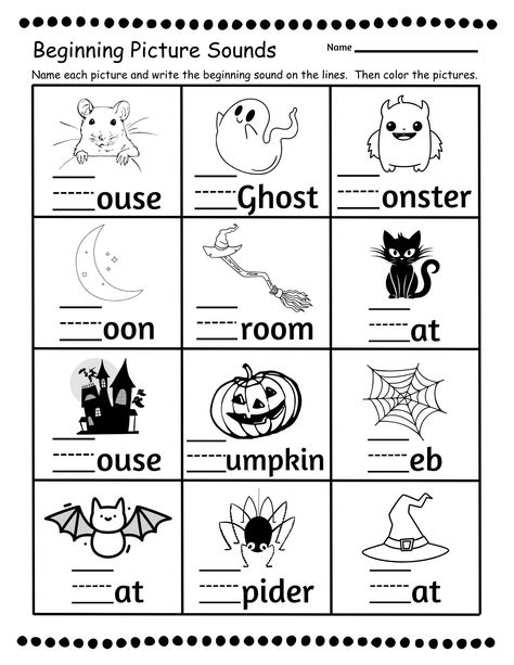 HALLOWEEN ACTIVITY BUNDLE Literacy Math Science - Etsy Cut And Paste Halloween Worksheets, Halloween Phonics Worksheets, Halloween Classroom Activities Kindergarten, Halloween School Activities 1st Grade, Halloween Homeschool Activities Kindergarten, Halloween Centres For Kindergarten, Halloween Handwriting Activities, Halloween School Worksheets, Halloween Academic Activities