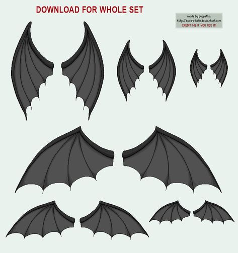 Wings Drawing Demon, Wings Reference Demon, Demon Wing Reference, Vampire Wings Art, Bat Wings On Human, Bat Wing Reference, Drawing Base Wings, Demon Wings Reference, How To Draw Bat Wings