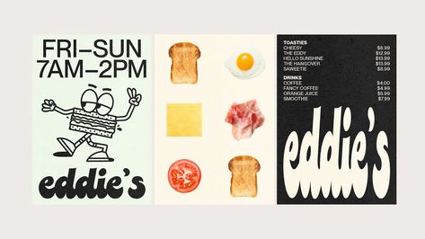 Eddie's Deli — visuelle Orange Smoothie, Logos Ideas, Earthy Color Palette, Fancy Coffee, Custom Drawing, It Goes On, Design System, Earthy Colors, Menu Design