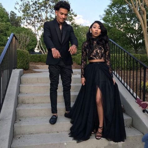 Black Long Sleeve Prom Dress, Two Piece Evening Dresses, Prom Dresses Under 100, Cheap Gowns, Prom Girl Dresses, Prom Dresses 2018, Chique Outfits, Prom Dresses 2019, Long Sleeve Prom