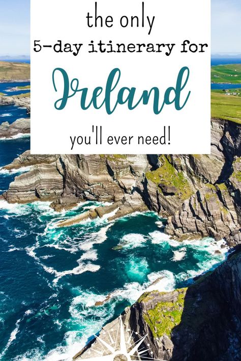 5-day itinerary ireland Ireland Road Trip Itinerary, Ireland Road Trip, Ireland Destinations, Ireland Itinerary, Dublin Travel, Uk Trip, Travel Ireland, Ireland Trip, Solo Travel Destinations