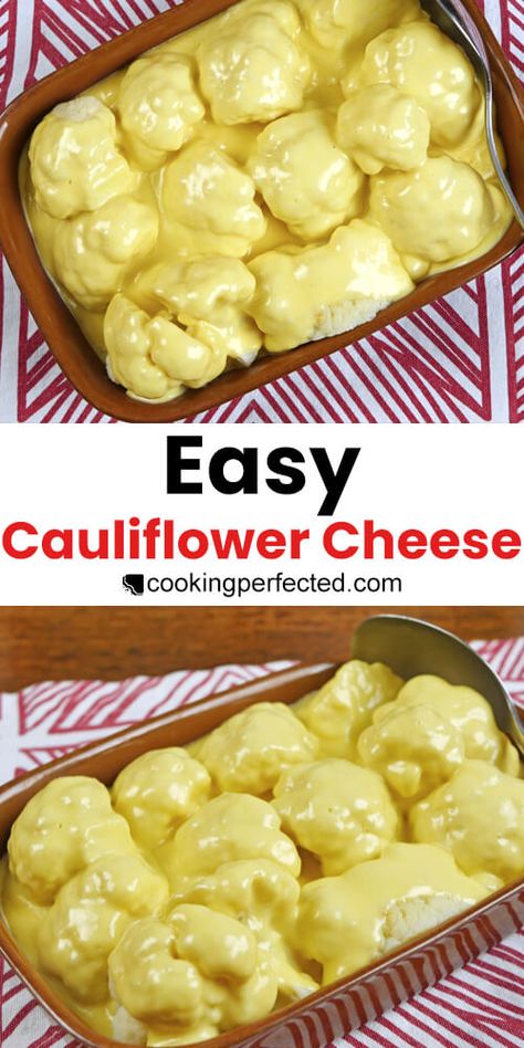 Easy Cauliflower Cheese, Easy Cauliflower Recipes Simple, Parsnips Recipes, Pickling Veggies, Frozen Cauliflower Recipes, Vegetable Casseroles, Cheese Cauliflower, Cauliflower Cheese Soups, Parsnip Recipes