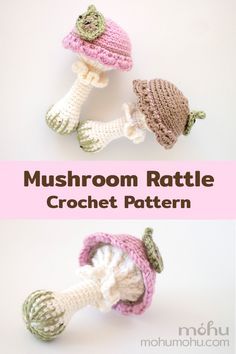 https://pin.it/3PmxqlV Mushroom Amigurumi, Amigurumi Mushroom, Crochet Mushroom, Crochet Baby Toys, Crochet Plant, Amigurumi Ideas, Crochet Food, Crochet Goodies, Haken Baby