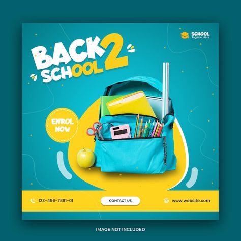 School Social Media Post, School Social Media, Retro Games Wallpaper, School Creative, Social Media Advertising Design, Photoshop Text, Instagram Banner, School Banner, Sports Graphic Design