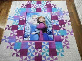 Frozen Quilt Patterns, Frozen Quilt Ideas, Princess Quilt Pattern, Disney Quilts, Frozen Quilt, Window Quilts, Princess Quilt, Frozen Bedroom, I Need A Hobby