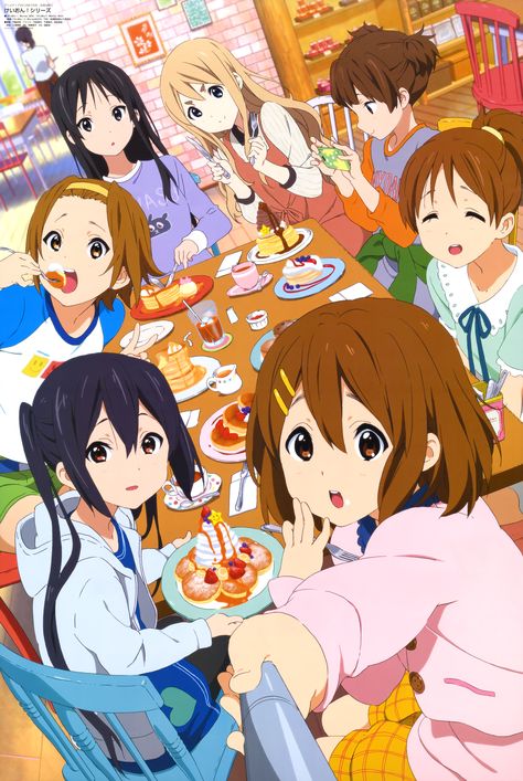 K-on Icons, Anime Friends, Slice Of Life Anime, Tamako Love Story, Moe Anime, Kyoto Animation, K On, 만화 캐릭터, 애니메이션 캐릭터