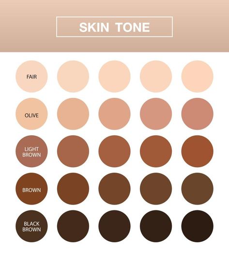 skin tone infographic, Color table chart ,  beauty human index, vector design. Skin Chart, Skin Tone Chart, Skin Color Chart, Purple Colour Shades, Beauty Vector, Skin Palette, Table Chart, Color Table, Color Skin