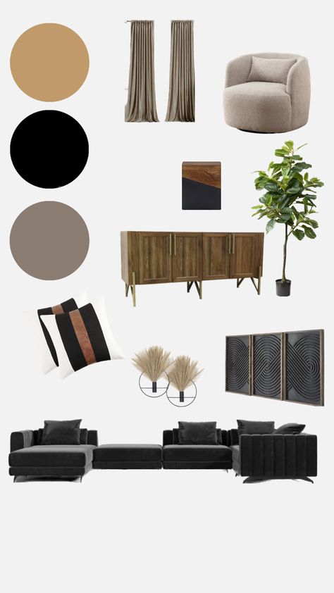 Living Room, Black