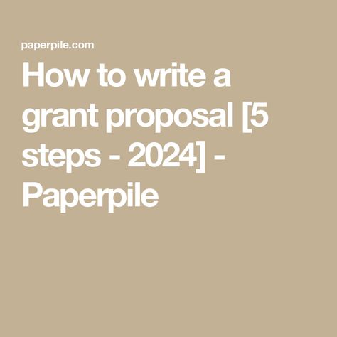 How to write a grant proposal [5 steps - 2024] - Paperpile How To Become A Grant Writer, Creative Writing Topics, Grant Proposal Writing, Proposal Paper, Personal Essay, Screenplay Writing, Informative Essay, Writing Support, Writing Introductions