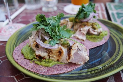 Chef Joshua Gil Lights Up Beverly Hills With New Modern Mexican Restaurant - Eater LA Modern Mexican Restaurant, Mexican Restaurant Design, Alta California, Mexican Menu, Hanger Steak, Salmon Skin, Grilled Octopus, Modern Mexican, Mexican Cooking