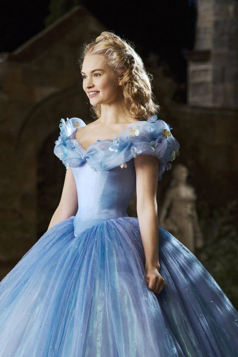 Why Lily James Is "Actively Seeking Characters That Are Different" From Cinderella Cosplay Wig Tutorial, Cinderella Ballgown, Cinderella Aesthetic, Cinderella Cosplay, Cinderella Movie, Cinderella 2015, Cinderella Disney, Cinderella Dresses, Lily James