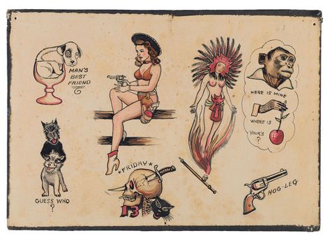 Vintage Flash Tattoo, Tattoos Arrow, Ship Tattoos, Nautical Tattoos, Antique Tattoo, Sailor Jerry Flash, Pain Chart, Traditional Tattoo Flash Art, Vintage Tattoo Design