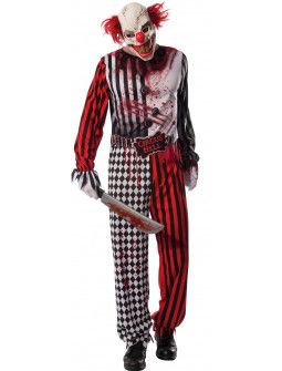 Disfraz de Payaso del Infierno para Hombre Evil Clown Costume, Clown Fancy Dress, Red Fancy Dress, Clown Halloween Costumes, Mens Fancy Dress, Horror Halloween Costumes, Halloween Circus, Fancy Dress Halloween Costumes, Clown Clothes