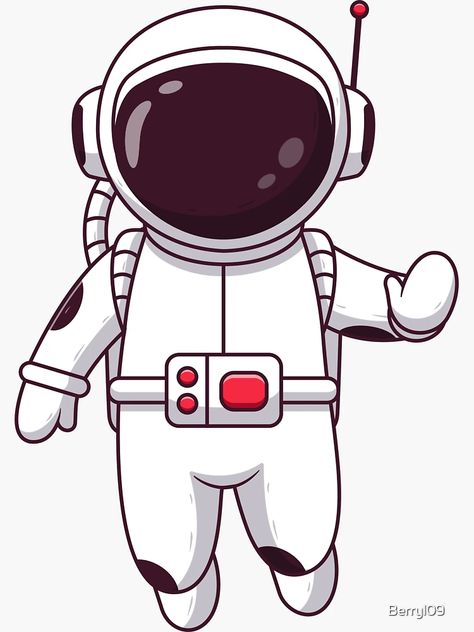 "Cute Astronaut Waving Hand Cartoon" Sticker for Sale by Berryl09 | Redbubble Cartoon Spaceman, Astronaut Cartoon Cute, Chibi Astronaut, Cartoon Astronaut, Astronaut Drawing, Astronaut Cartoon, Happy Mothers Day Wishes, Mother Day Wishes, Cartoon Stickers