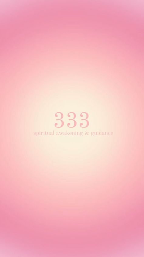 Motivation, spiritual, numerology, inspo, wallpaper, cute, trendy, aesthetic, pink, 333, angel number, quote 333 Angel Number Wallpaper, 333 Angel Numbers, Spiritual Numerology, 333 Angel Number, Motivation Spiritual, Angel Number 333, Inspo Wallpaper, Number 333, Number Wallpaper