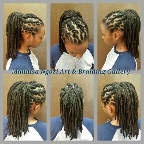 Dreadlock Styles Ponytail, Long Loc Ponytail Styles Dreadlocks, Locs Cornrow Style, Loc Styles Ponytail, Loc Ponytail Styles Dreadlocks, Loc Cornrows, Locs Ponytail Styles, Simple Loc Styles, Loc Ponytail Styles