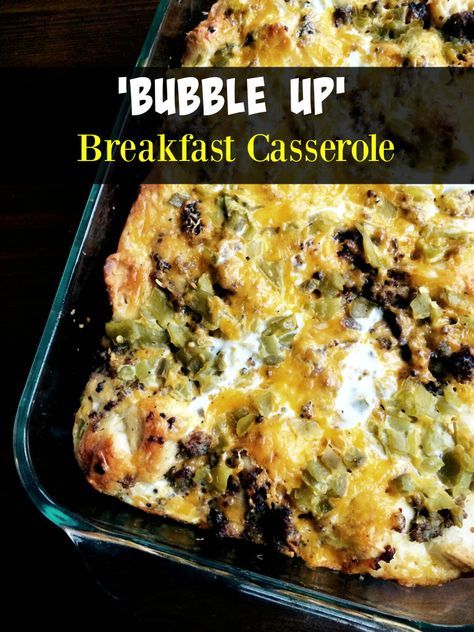 Bubble Up Breakfast Casserole | Aunt Bee's Recipes Bubble Up Recipes, Bubble Up Breakfast, Egg Challenge, Fish Bar, Vacation Food, Breakfast Cooking, Beautiful Breakfast, Sheet Pans, Breakfast Casseroles