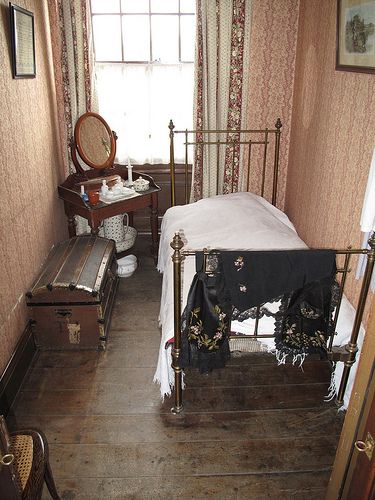 Victorian Servant's Room | by Ormrede Victorian Rooms, Victorian Room, Bedroom Victorian, Victorian Home Interior, Victorian Bedroom, Victorian Interiors, Maids Room, Vintage Bedroom, Victorian Decor