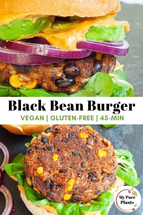 Spicy Black Bean Burger, Black Bean Quinoa Burger, Bean Burger Recipe, Vegan Black Bean Burger, Black Bean Burger Recipe, Chipotle Black Beans, Copycat Chipotle, Black Bean Burger, Quinoa Burgers