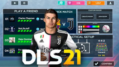 Dream League Soccer 2021 - DLS 21. Dream League Soccer lovers have been demanding the game to have Manager Mode, New Commentary, More Skills, Legends, etc. So, This video shows some of those most demanded features for DLS 21. Fifa Games, Hack Free Money, Install Game, Play Hacks, Gaming Tips, Game Download Free, Soccer Kits, New Game, Uefa Champions League