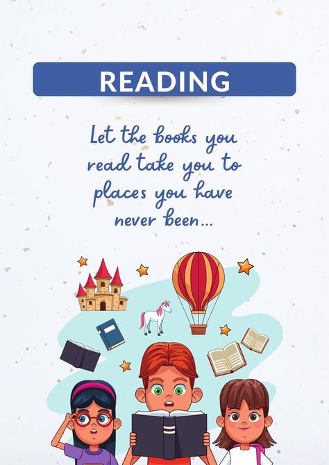 Reading Captions, Literature Slogan, Quotes On Reading, Library Artwork, Head Quotes, Reading Posters, Kids Library, Reading Day, Reading Habits