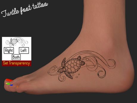 Ocean Foot Tattoo, Turtle Foot Tattoo, Sea Turtle Tattoo Design, Hawaiian Turtle Tattoos, Tattoos Half Sleeve, Tattoos Ocean, Small Turtle Tattoo, Beachy Tattoos, Turtle Tattoos