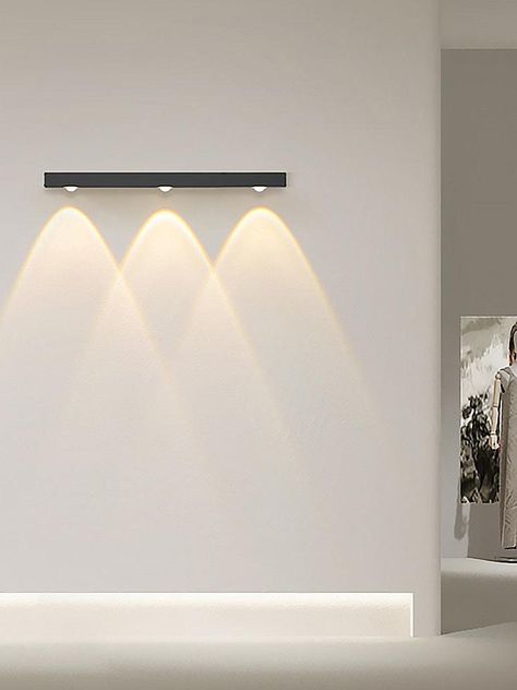 Introducing the Nordic Long Multi Lights LED Wall Light, a chic and innovative lighting solution that embodies the essence of Scandinavian design. This stunning wall light features multiple LED lights arranged in a sleek, elongated structure, perfect for adding a touch of modern elegance to any space. Multi Lights, Luci Led, Simple Face, Lights Led, Furniture Items, Wall Lighting, Led Wall Lights, Led Wall, Small Furniture