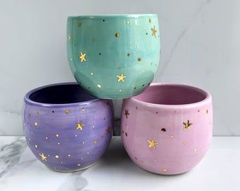 Pastel Galaxy, Vase Cristal, Disney Cups, Porcelain Planter, Purple Galaxy, Ceramic Flower Pots, Room Essentials, Nature Decor, Crystal Rings