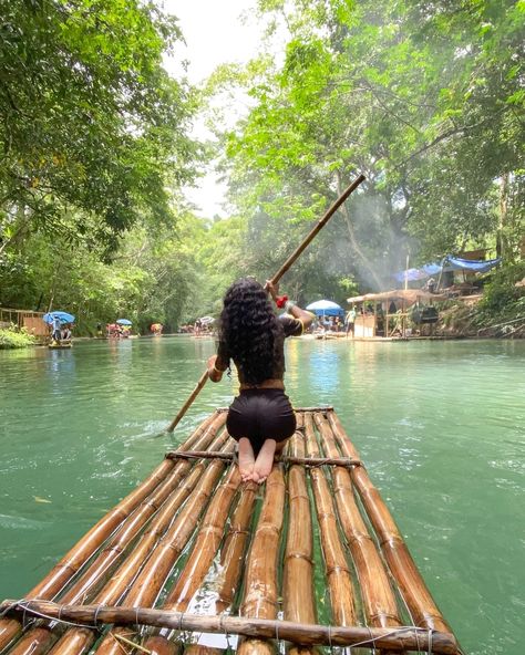 “ja-mazing” 💚💛🖤 • • • my bamboo raft guide was one of the purest souls i’ve ever come in contact with. the rafting guide taught us a new word: “ja-mazing” because in america we say a-mazing so in jamaica they added the ja lol. so that is the word i will use to describe what our rafting experience was, nothing short of amazing☁️ Jamaica Bamboo Rafting, Rafting Jamaica, Bamboo Rafting, New Words, Rafting, In America, Jamaica, Bamboo, Pure Products