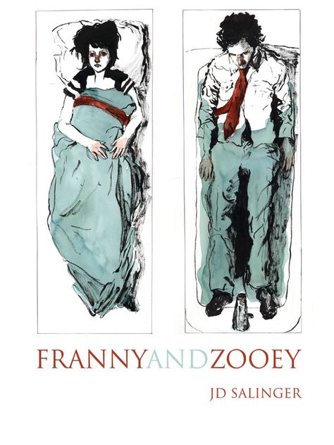 Franny and Zooey cover by ? Franny And Zooey, Jd Salinger, Catcher In The Rye, Reading Rainbow, Great Books, Reading Lists, Book Lists, The Words, Book Design