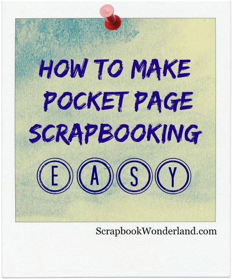 How to Make Pocket Page scrapbooking easy image Pocket Page Scrapbooking Ideas, Pocket Pages Scrapbooking Layout, Scrapbook Pocket Pages Ideas, Pocket Scrapbooking Ideas, Scrapbook Pockets, Simple Stories Scrapbooking, Flip Photo, Pocket Page Scrapbooking, Page Scrapbooking