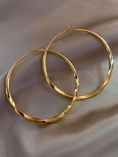 Aros Aesthetic, Gold Hoops Aesthetic, Hoops Aesthetic, Gold Earing, Hoop Earrings Aesthetic, Embellished Fashion, Earrings Aesthetic, Fairy Jewelry, Color Caramelo