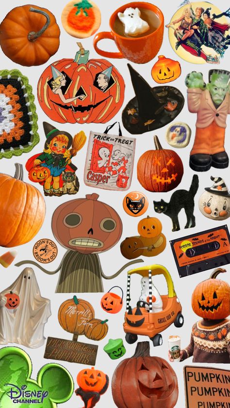 #halloween #halloweenwallpaper Artsy Background, Scrapbook Stickers Printable, Halloween Digital, Halloween Stickers, Diy Stickers, Halloween Wallpaper, Hallows Eve, Scrapbook Stickers, Printable Stickers